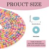 Beadthoven 10 Strands 6mm Clay Beads Bracelet Making Kit Heishi