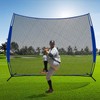 Kapler Lacrosse Backstop Net - 12x9FT Backstop Net for Backyard,