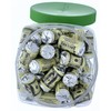 Money Mints-100ct-Individually Wrapped Spearmint Breath Mints with Poly Jar