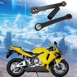 CBR1000RR Lowering Link Kit 04-07, Fits CBR600RR 03-06，Lowers 1" or 3", Replaces cushion arm 52475-MEL-000, Rear Shock Mount Linkage Plate 52475-MEE-000