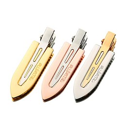 teyu Pinzas para el Cabello Sin Pliegues Horquillas de Metal para el Cabello Abrazaderas B