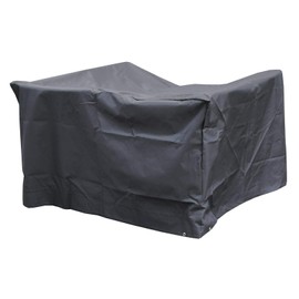 Azuma Garden Furniture Cover For Livorno Sofa Set Heavy Duty Waterproof Tough Outdoor Winter Protection With Carry Bag Black 141.5 x 80 x 127.5cm
