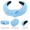 CURASA Knotted Headbands For Women Girls Non Slip Wide Headband