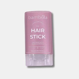 Hair Stick - Bambula, Cera para peinar, en barra, portátil (15g, Vainilla)