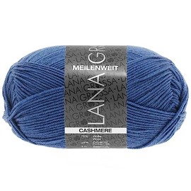 LANA GROSSA Meilenweit 50 g Cashmere | Classic Socks, Machine Washable | Hand Knitting Yarn Made of 70% Virgin Wool (Superwash), 25% Polyamide and 5% Cashmere | 50 g Wool for Knitting & Crocheting |