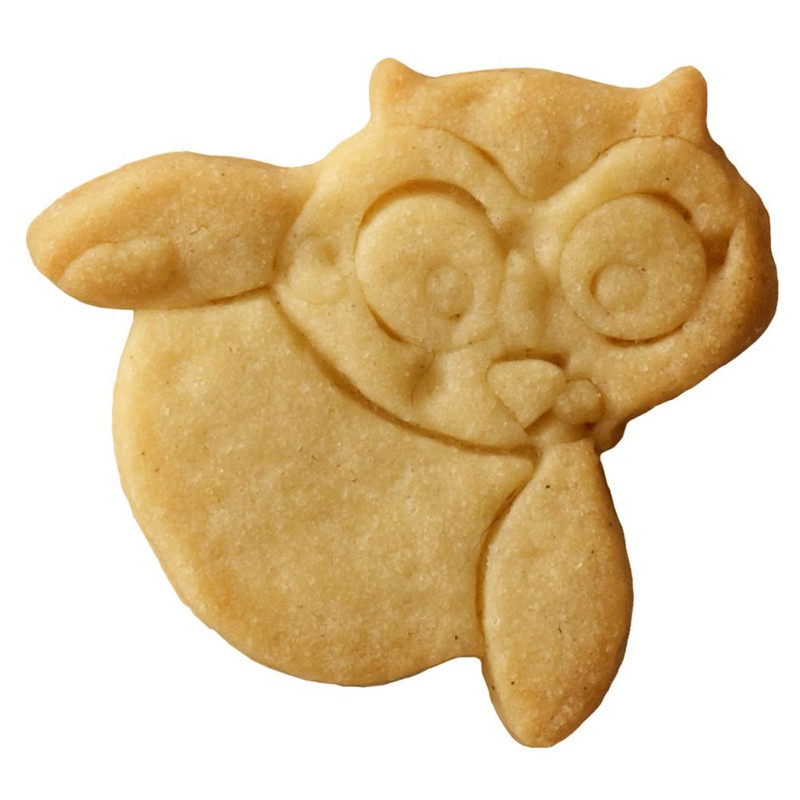 RBV Birkmann Cookie Cutter Owl Petie 5 CM Stainless Steel