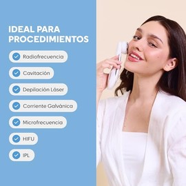 Gel conductor facial con colágeno para aparatología corporal ideal para dispositivo de rejuvenecimiento facial lifting con microcorriente cavitacion y
