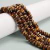 Unbranded Natural Yellow Tiger Eye Pebble Nugget Chips Beads 3-5mm x 8-10mm 15.5'' Strand
