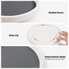 2 Pack Lazy Susan for Cupboard Pantry Cabinet Turntable Rotatable