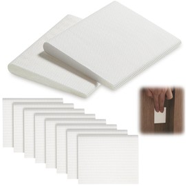 Zonon 8 Pieces Self-Adhesive Door Corner Seals Weather Stripping Draft Stopper Door Frame Seal Corner Foam for Weather Protection Isolation of Noise (White)