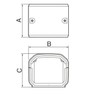 Panasonic Straight Joint N DAS5604H Air Conditioner Parts