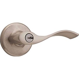 KWIKSET 405BL 15 6AL RCS Balboa Entry Lever, Satin Nickel - 2464414