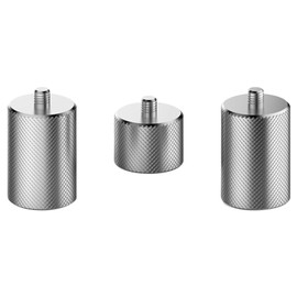 Yius Counterweight Gimbal Stabilizer, 3pcs OM 4/OS MO Mobile 3 Counterweight Balance Counter Weights Support 70g Video Shooting Accessory for DJI OSMO Mobile 3 4(silver)