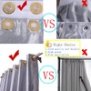 Curtain Grommet，32 Pack Inner Diameter 1-9/16"(40mm) Curtain Eyelet Rings, Curtains