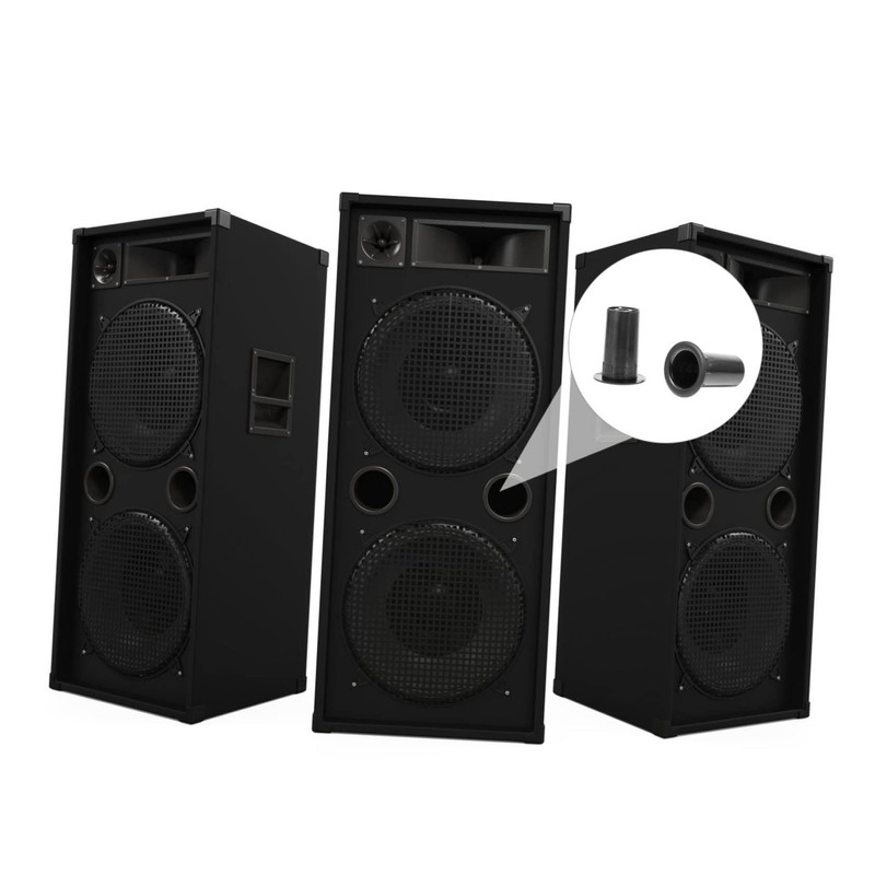 Gatuida 8pcs Bass Reflex Tube Port for Subwoofer Speakers Speaker