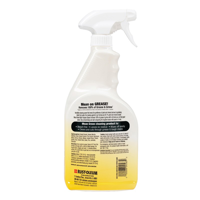 Mean Green Non-Concentrated Ready-to-Use Multi-Purpose Cleaner, Citrus & Green Tea,