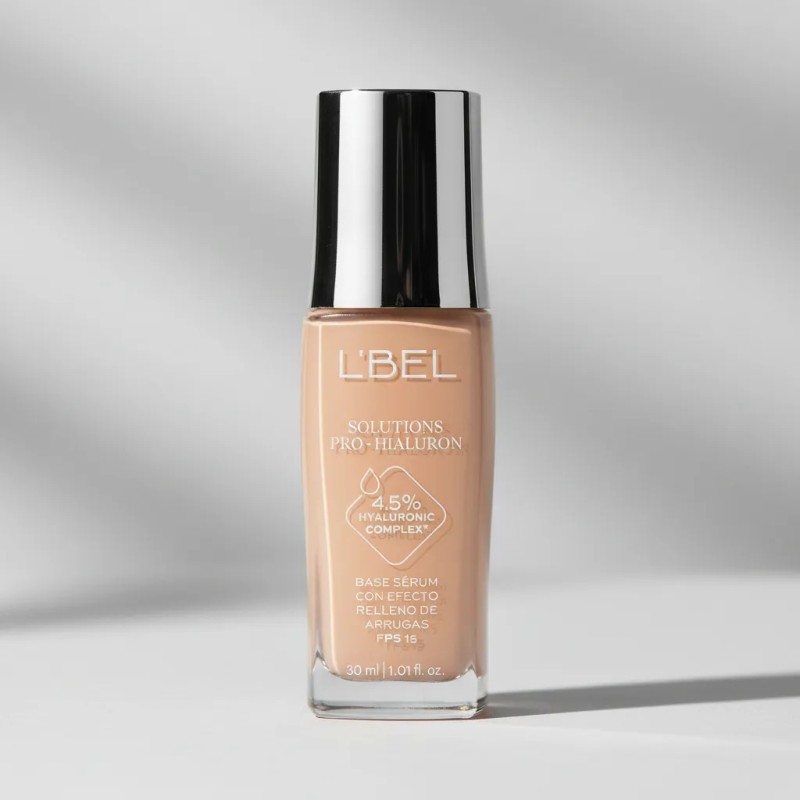 Maquillaje Base Pro Hialuron Lbel Hialuroric Rellena Arrugas