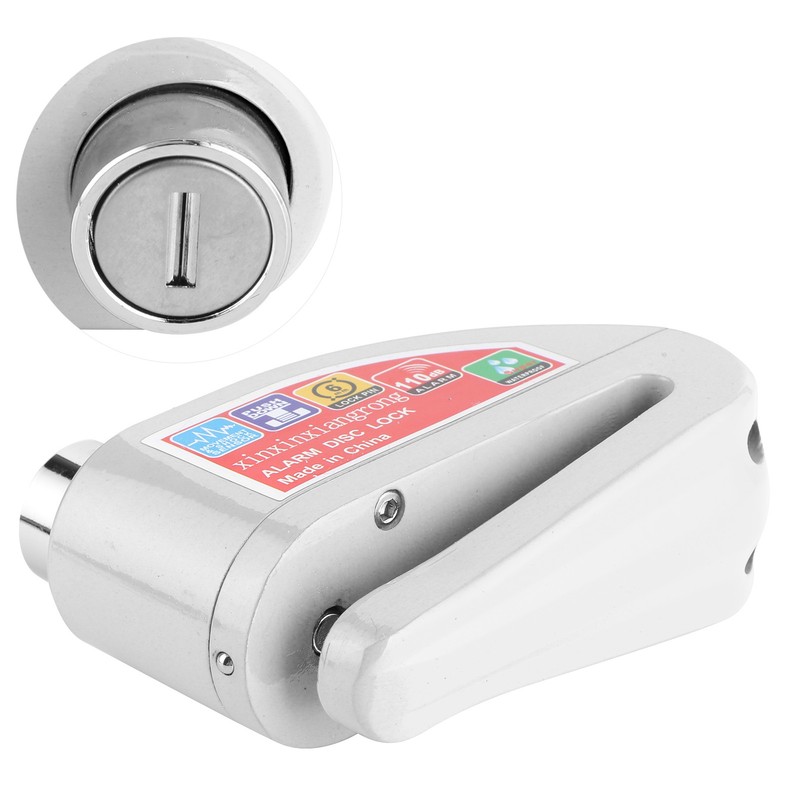 Waterproof Disc Brake Lock Kit 110dB Anti Theft Security Alarm