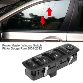 Interruptor de Ventana Principal, Interruptor de Ventana Principal Delantero Izquierdo del Lado del Conductor para 2009-2012 4602863AD 4602863AB