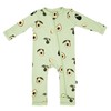 KYTE BABY Unisex Rayon Made From Bamboo Zippered Rompers (6-12