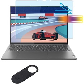 2 Pack Anti Blue Light Anti Glare Screen Protector for Lenovo Yoga 7 / 7i 2-in-1 Touch Screen 16 Inch Laptop,Eye Protection UV Filter Film, Anti Fingerprint