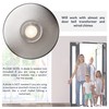 Newhouse Hardware SN5WL Lighted Doorbell Button, 1-Pack, Satin Nickel