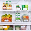 YouCopia, 10-Piece Set ReStickable 3D Fridge Labels, Reusable Nano-Suction, White