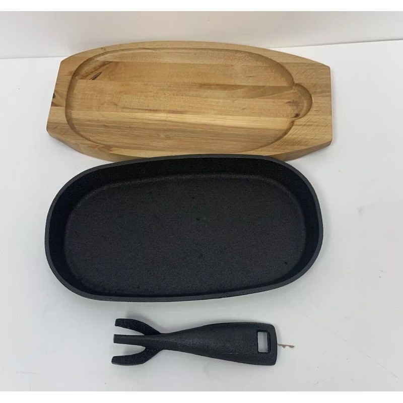 Ooni Uuni Sizzler Pan Grill Cookware Skillet Dish Set Old