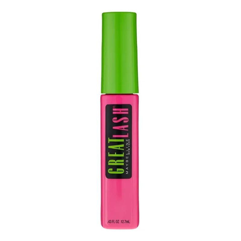Máscara De Pestañas Great Lash Very black Maybelline