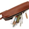Luddite LDK-BPN-09 Leather Baton Pen Case, Brown