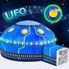 W&O Glowing UFO Aerodome with LED Lights & UFO Sound