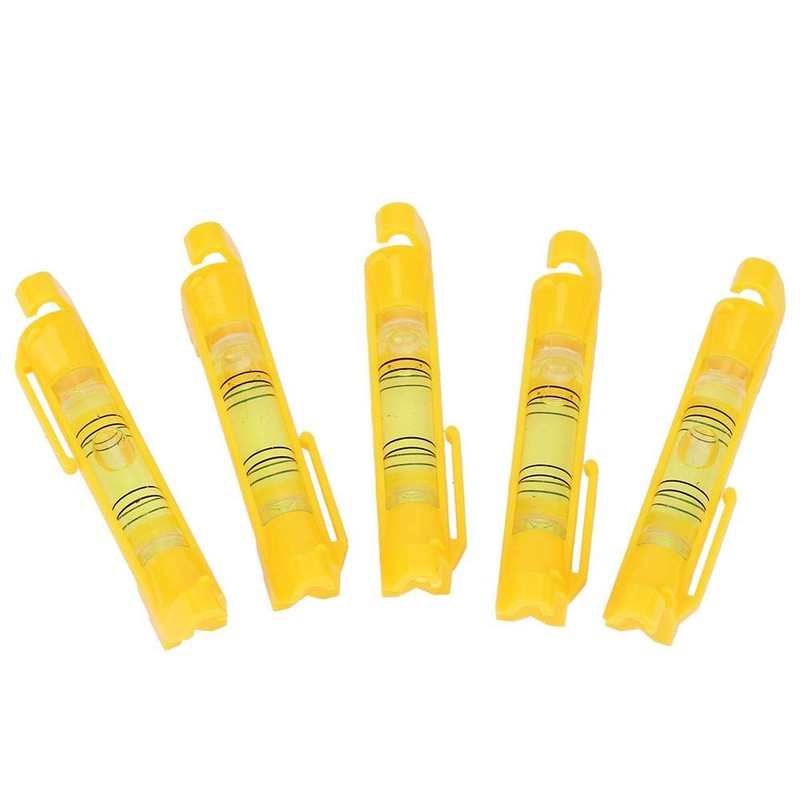 5Pcs String Line Level, Builders Line Spirit Level with Leveling