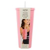 Ginger Ray Pink Team Bride Reusable Drinking Cup with Lid
