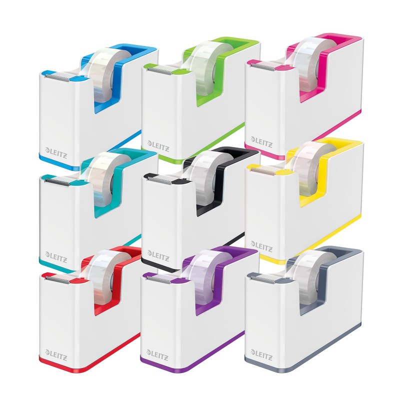 Leitz WOW Tape Dispenser, Ice Blue