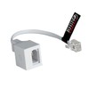 rhinocables RJ11 to BT Socket Adapter - Phone to Ethernet