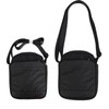 Shoulder Bag Portable Waterproof Adjustable Black Messenger Bag for Men