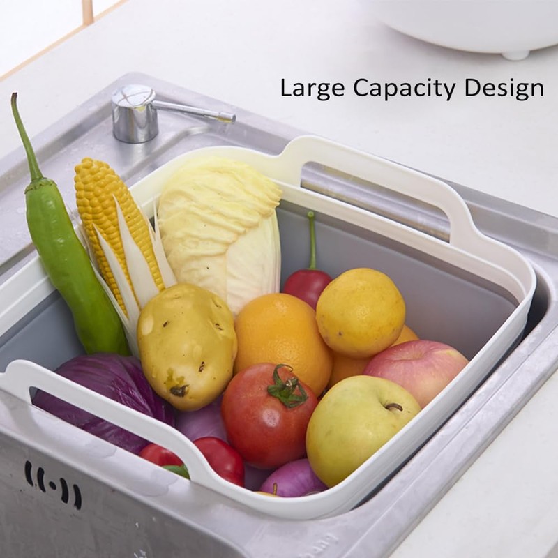 Mulcort Folding Sink, Washing Up Bowl for Dishwashing, Portable Sink