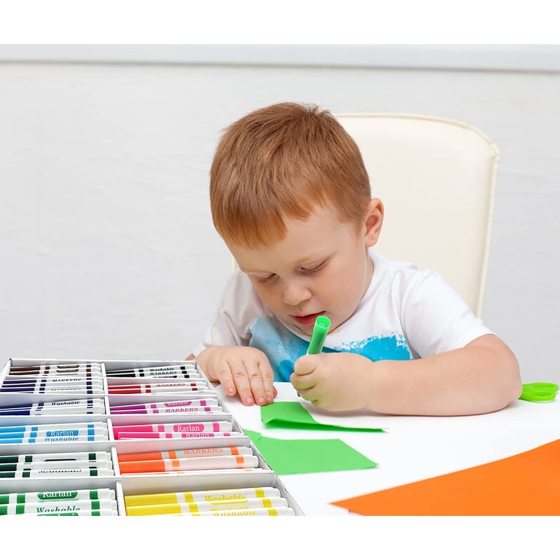 Rarlan Washable Markers Bulk, Markers for Kids, Bulk pack, 12