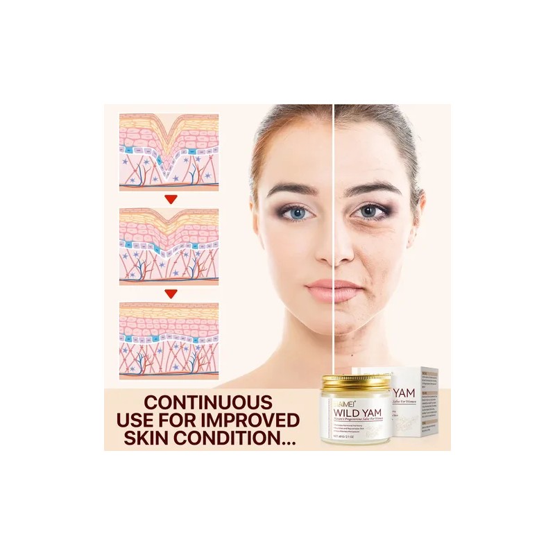 Crema Nutritiva + Rejuvenecedora Natural | Elimina Bochorno