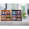 jiffordwind 12 Slot Polyester Silk Lining Sunglasses Display Case with