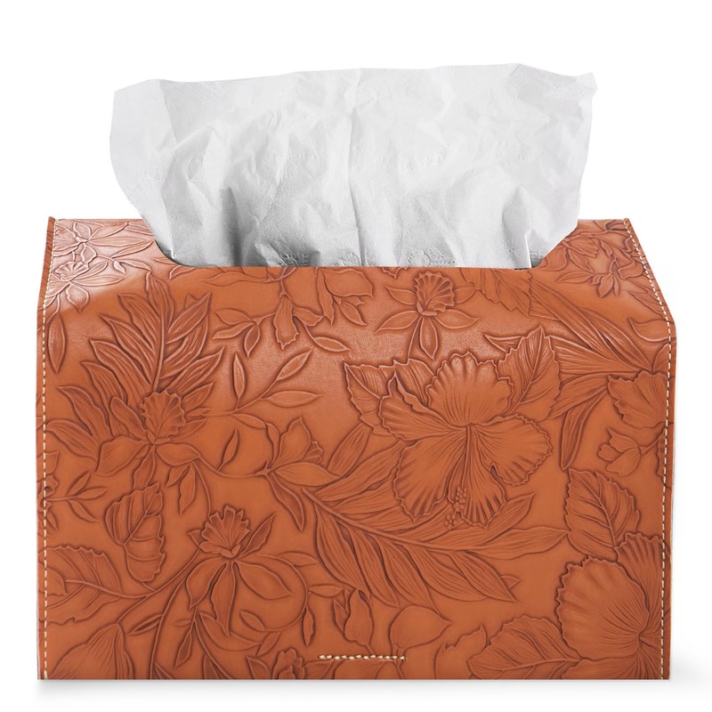Hennaja Leather Cover for Disposable Paper Hand Towel Box, Compatible