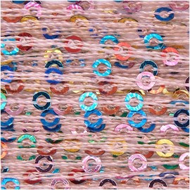 Rico Design | Multi Colour Glitter Thread | 110m 25g Polyamide Polyester Blend