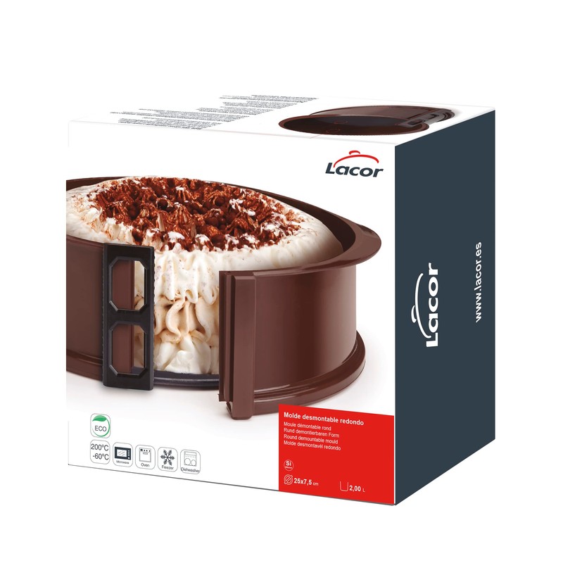 Lacor 66775 Springform, Silikon, 25 cm