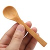 30pcs Mini Natural Wooden Children Spoon Kitchen Condiment Tool