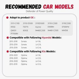 31110-D5500/Fuel pump Assembly/Compatible with Hyundai Sonata 2015-2019,Compatible with Kia Optima 2016-2020 1.6L 2.0L 2.4L/Replace with 31110-C2500 31111-C1100 with Sending Unit