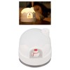 Small Humidifier 350ml Desktop Humidifier Snow House Warm Light USB