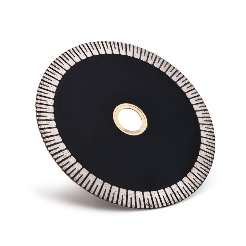 Solidure Super Turbo Porcelain Blade 4.5",Tile Diamond Blade for Cutting