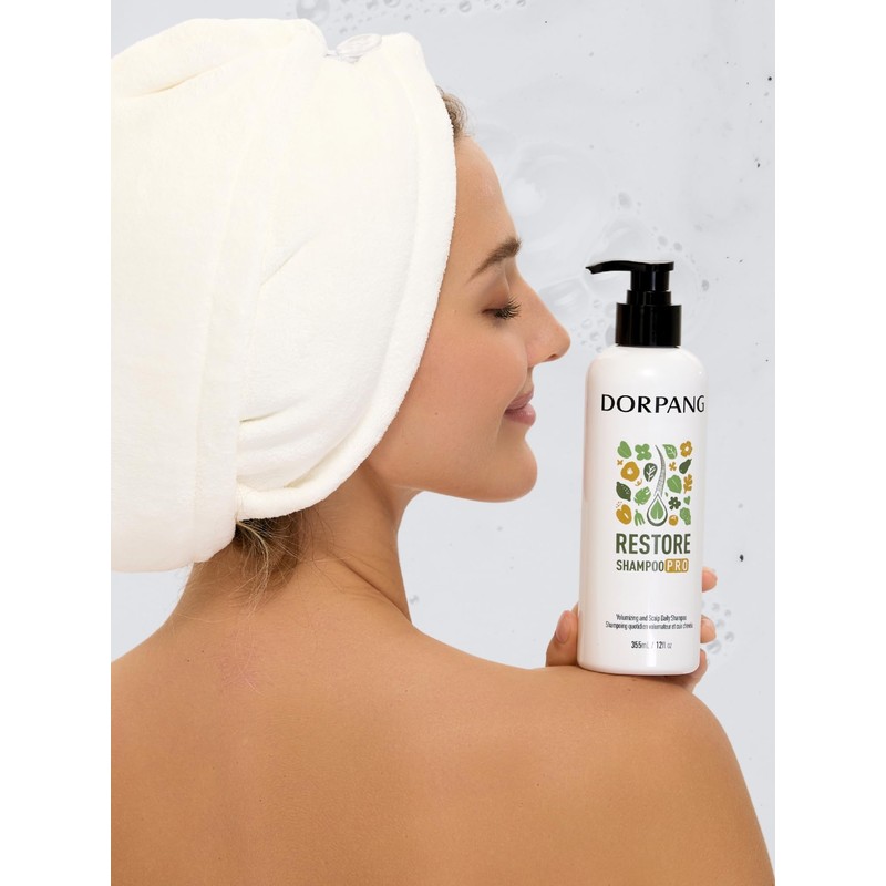 DORPANG Restore Shampoo for Thinning Hair, Balance Scalp environment, Thicker
