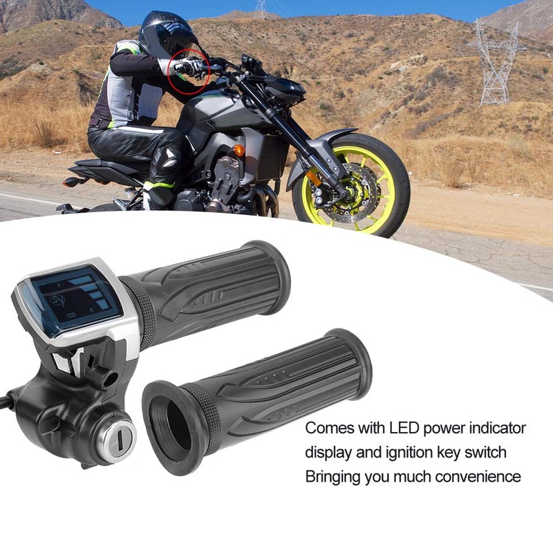 Twist Throttle Accelerator Handle Grips Mini Dirt Bike Twist Throttle