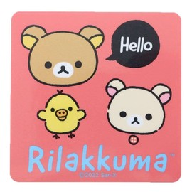 Rilakkuma [Big Seal] Die Cut Vinyl Sticker / Plain Rilakkuma Face Rilakkuma